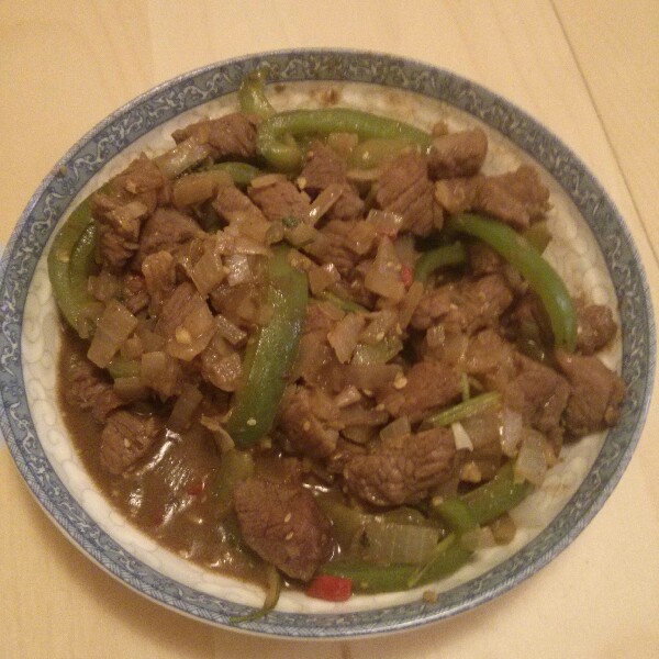 孜然牛肉粒