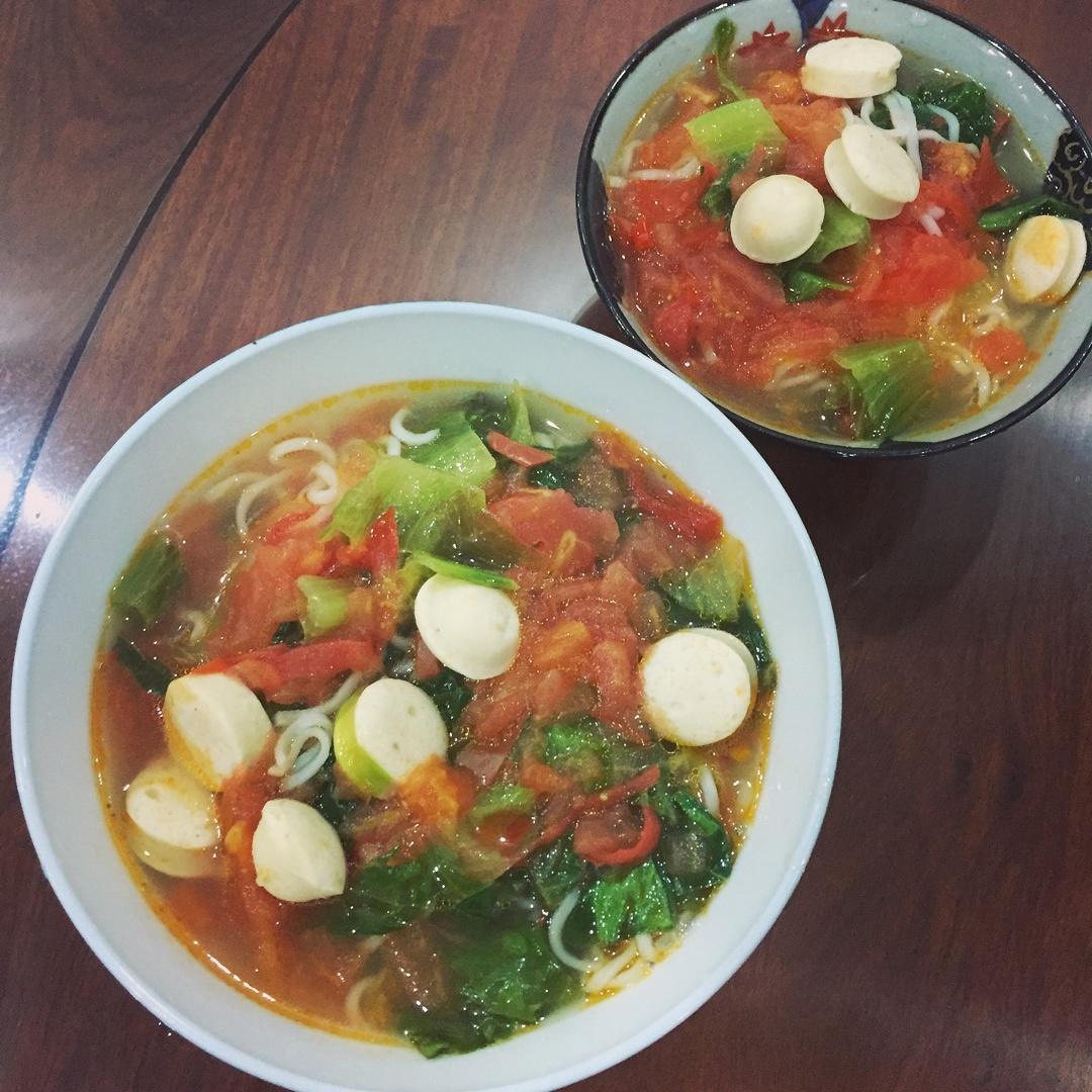 番茄汤面