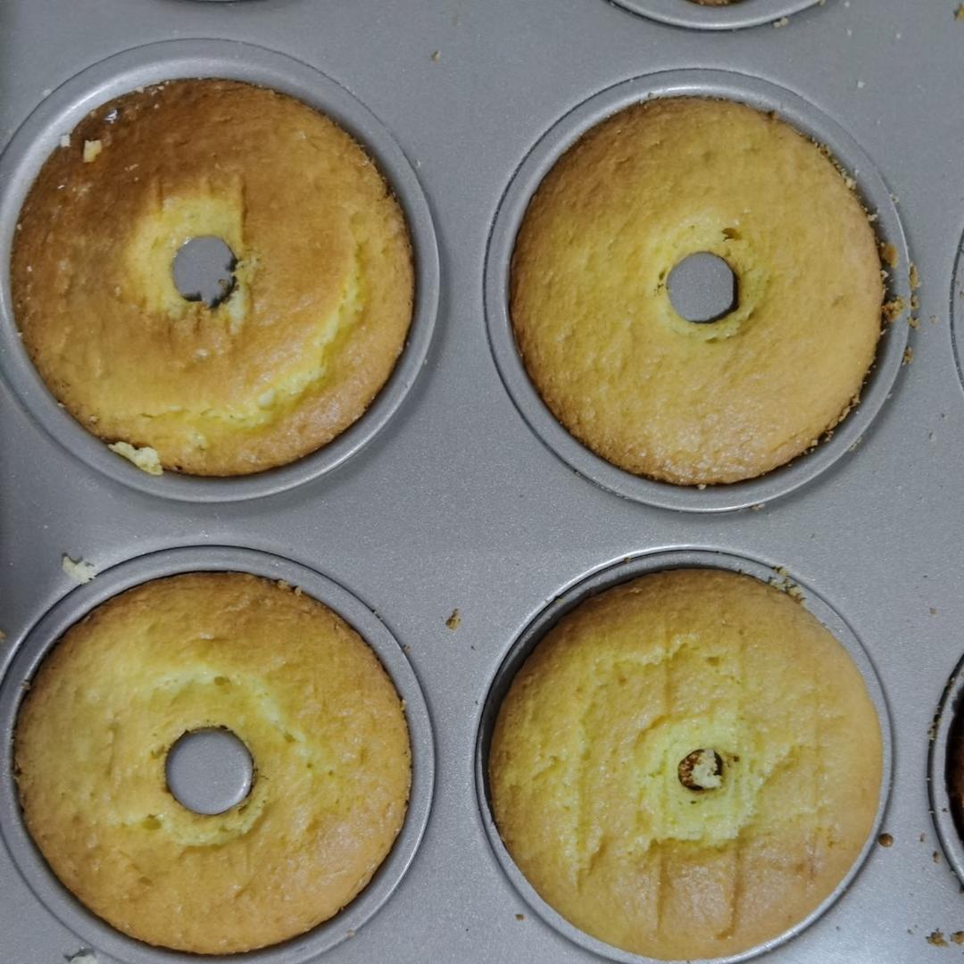 甜甜圈🍩（烤箱版）无泡打粉