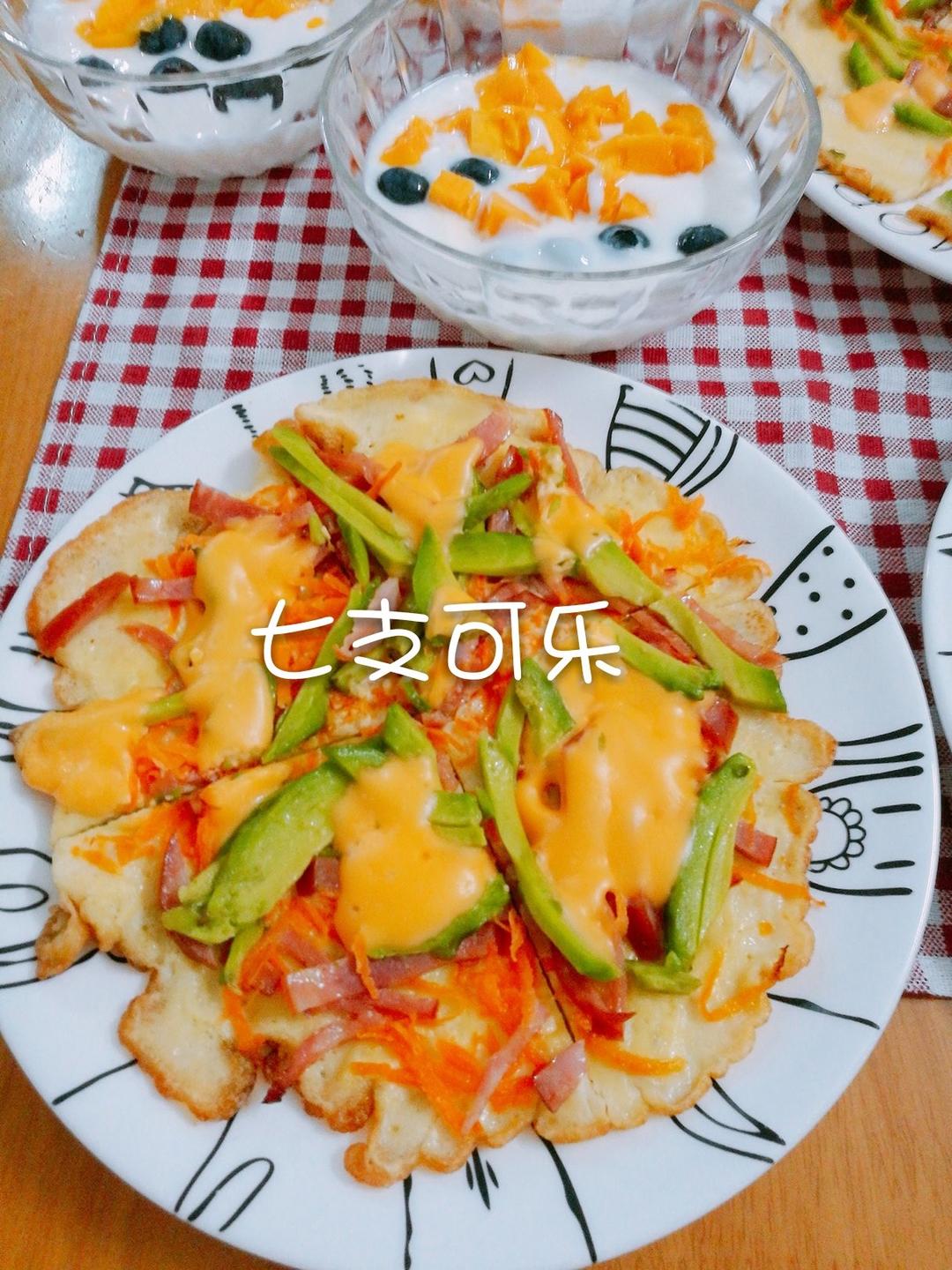 披萨蛋（快速早餐）