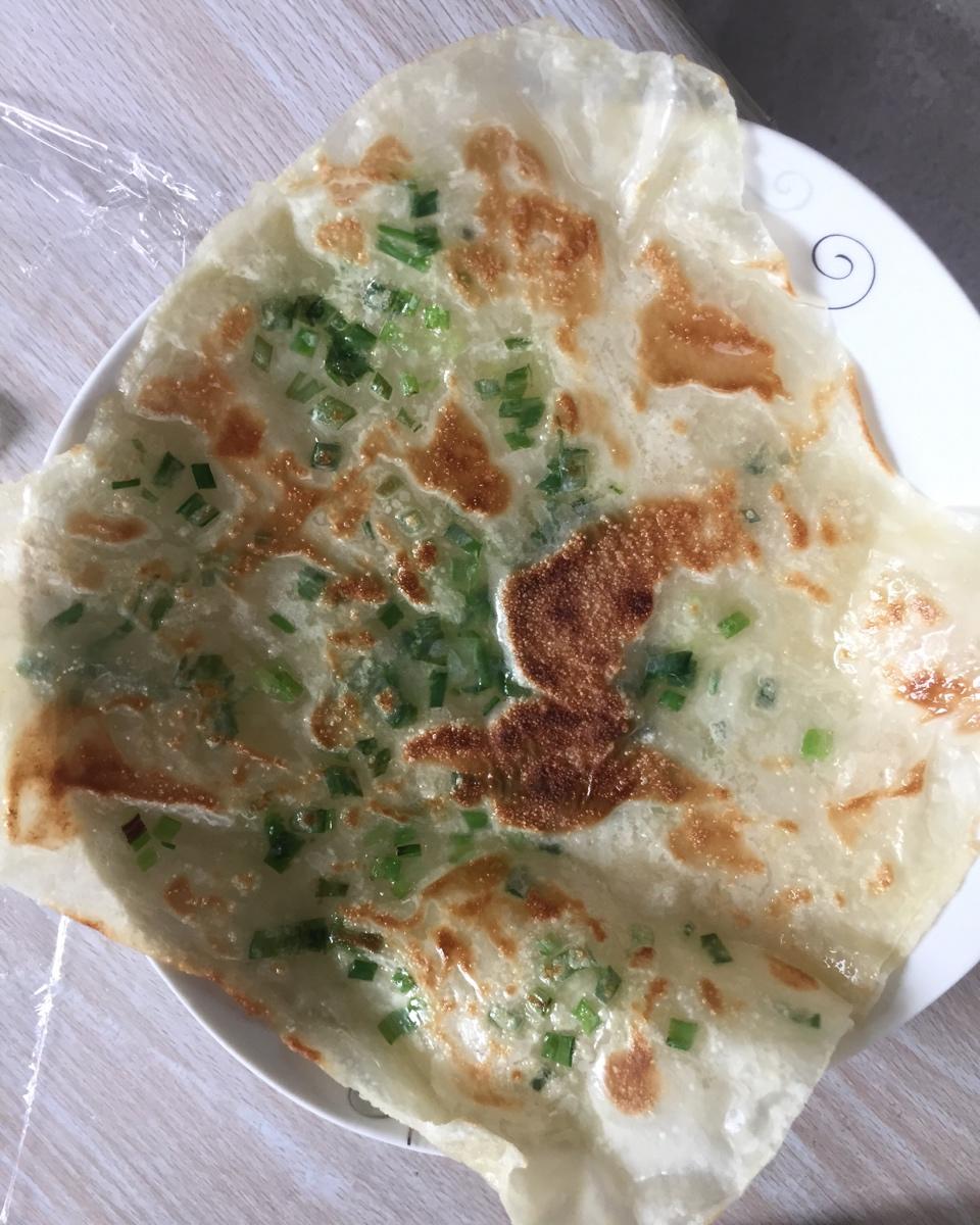 饺子皮葱油饼