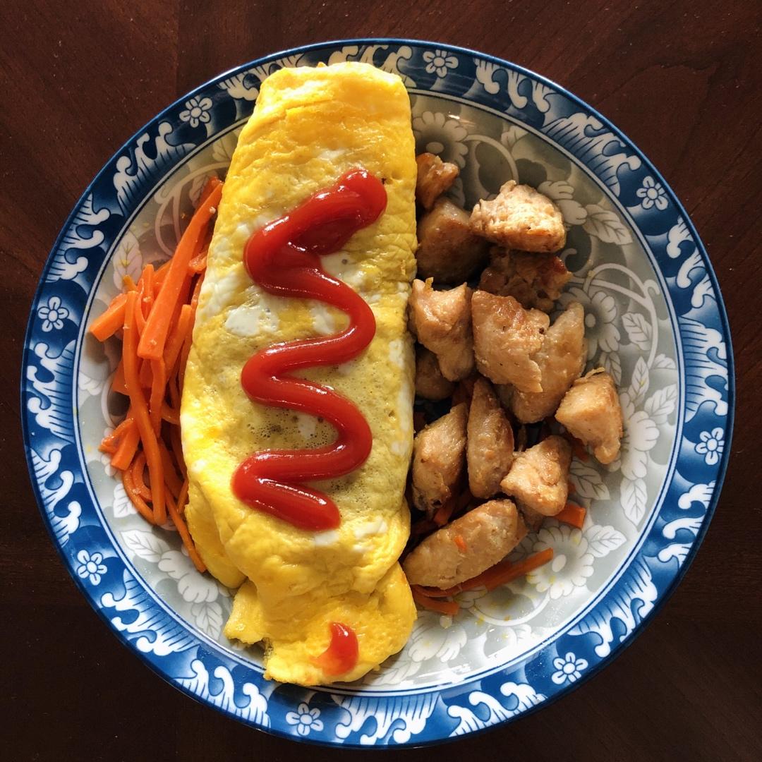 这是头牌了丨好吃的飞起来～🍛咖喱蛋包饭
