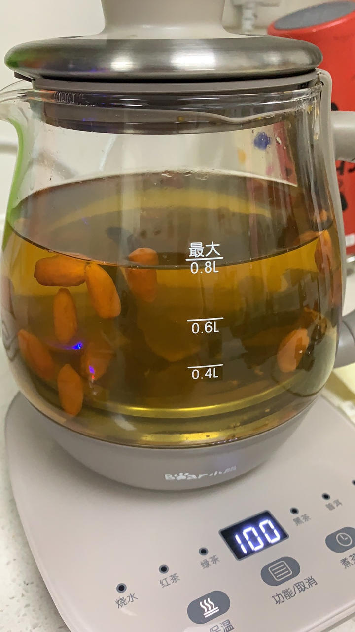 补气安神的灵芝枸杞茶