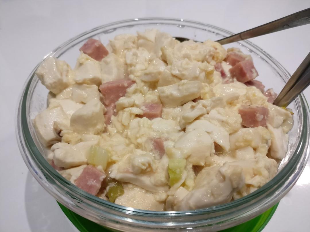 蛋包豆腐丁