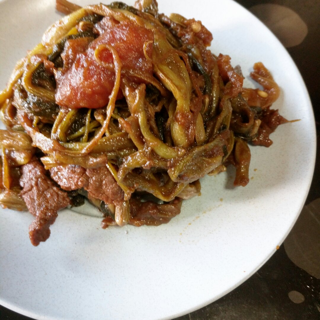 下饭菜东北豇豆咸菜