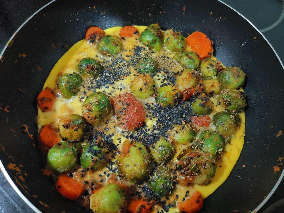 Keto pizza looking Omenlette:p