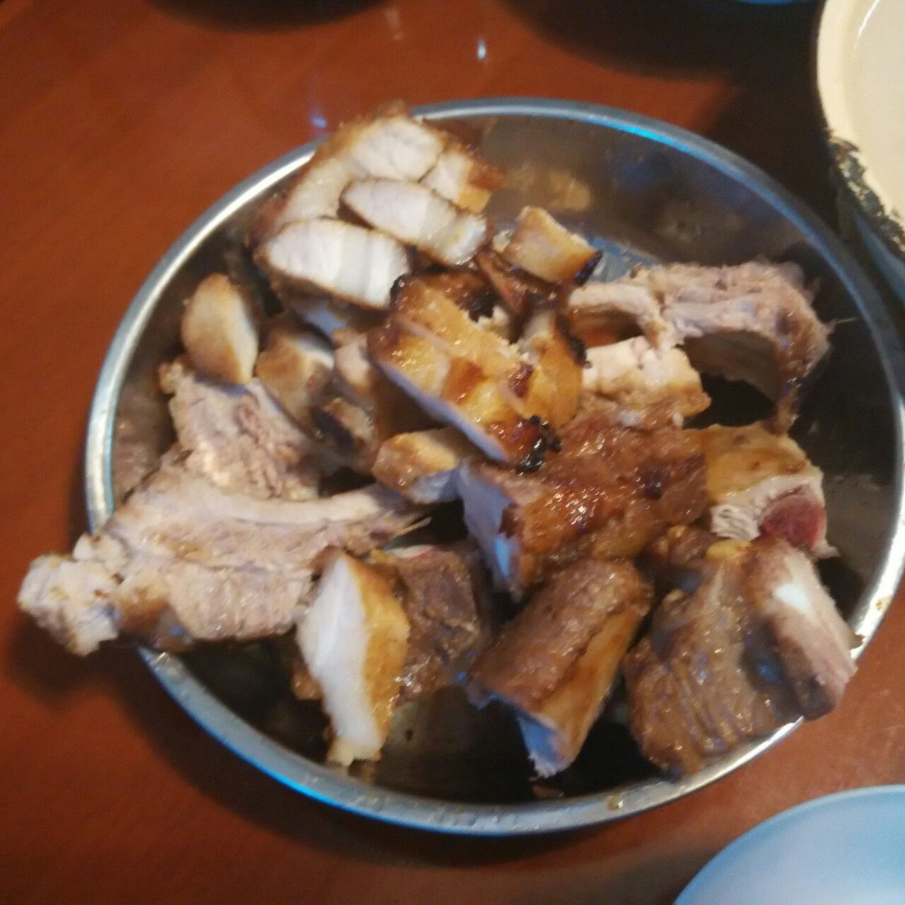 蒜香烤排骨