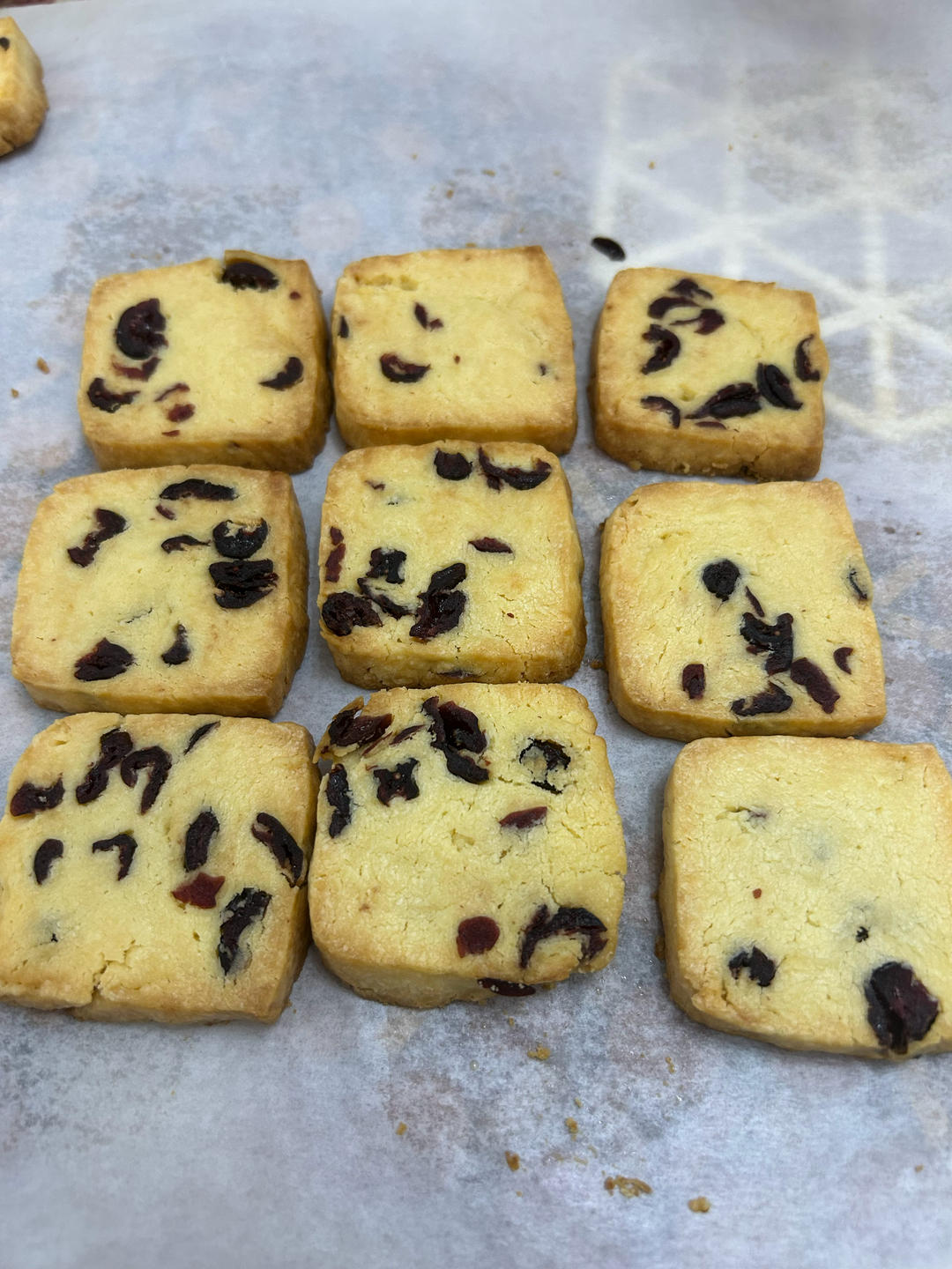 蔓越莓饼干 蔓越莓曲奇