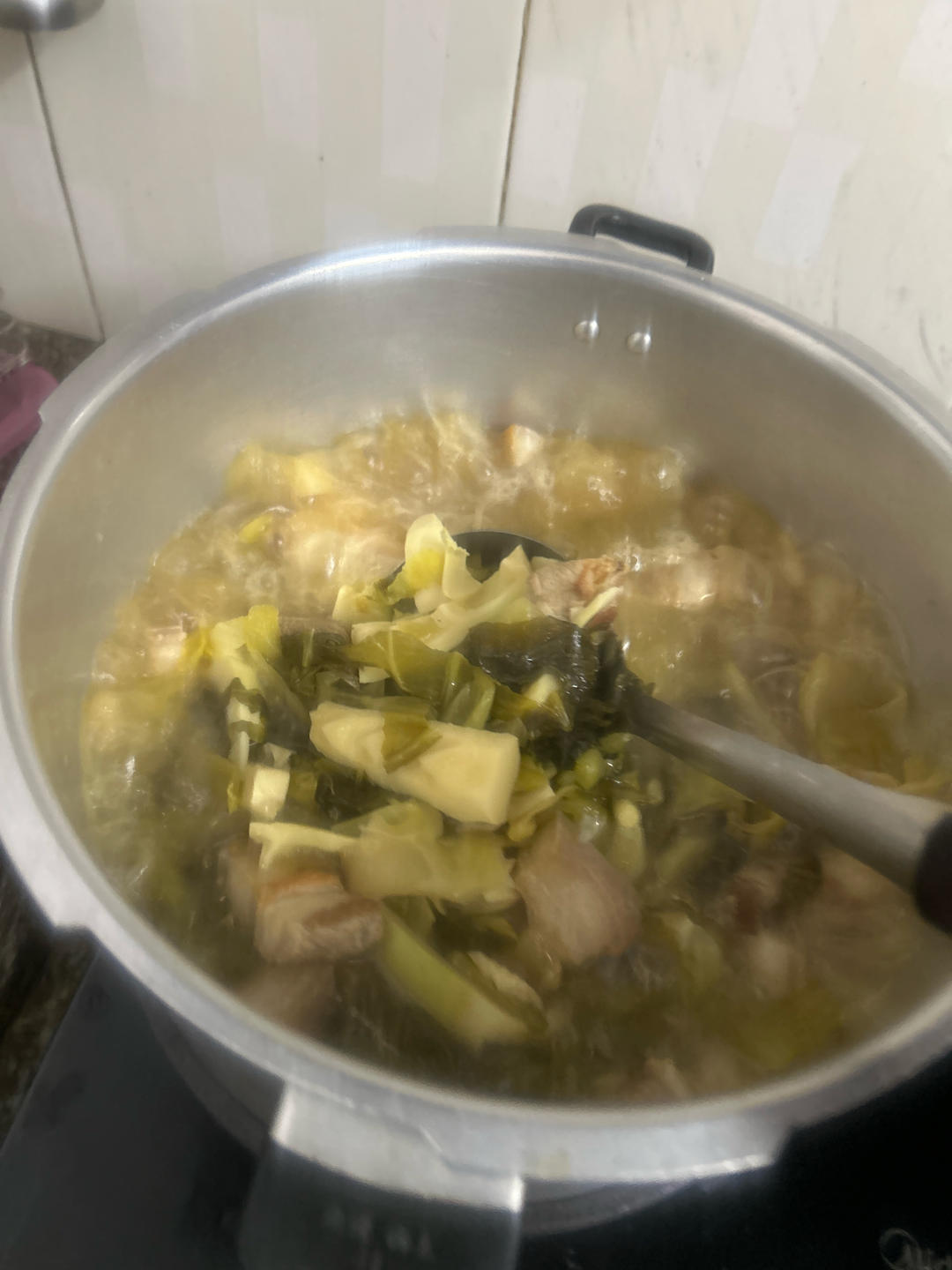 客家苦笋咸菜煲
