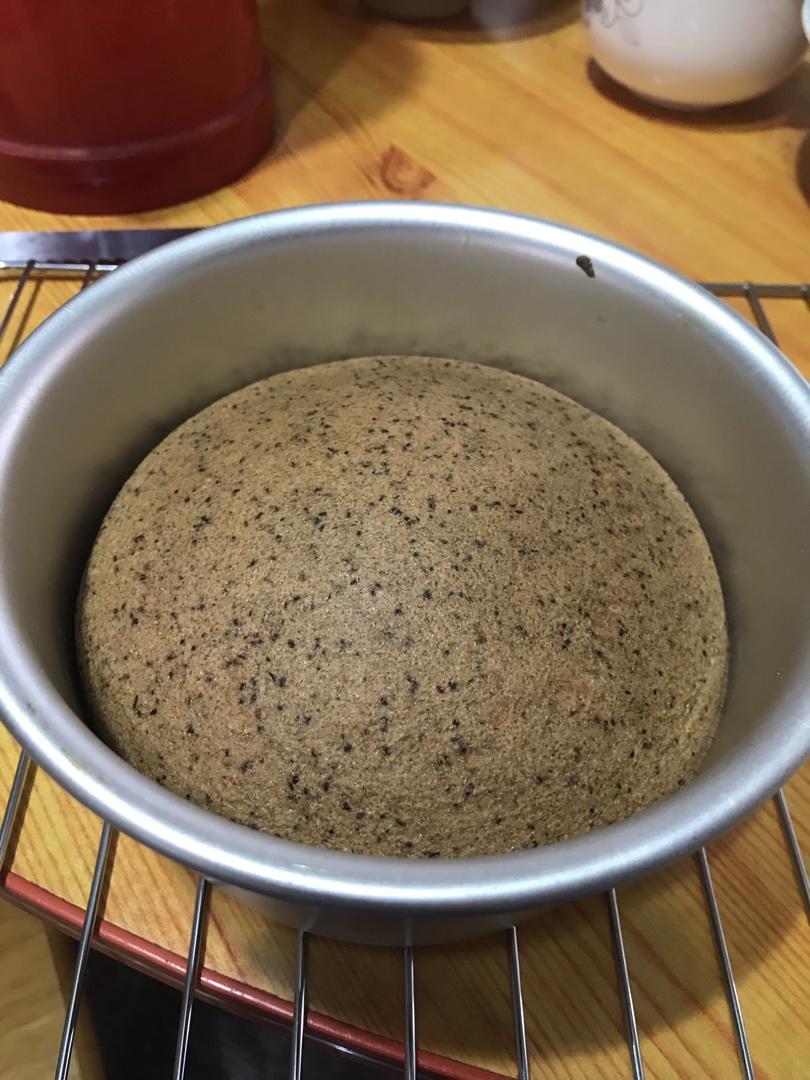 生酮 椰浆红茶比滋可巧蛋糕