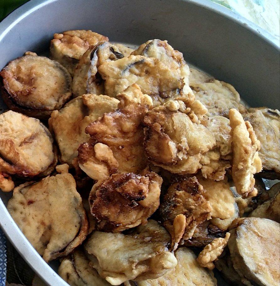 酥炸茄盒￨外酥里嫩