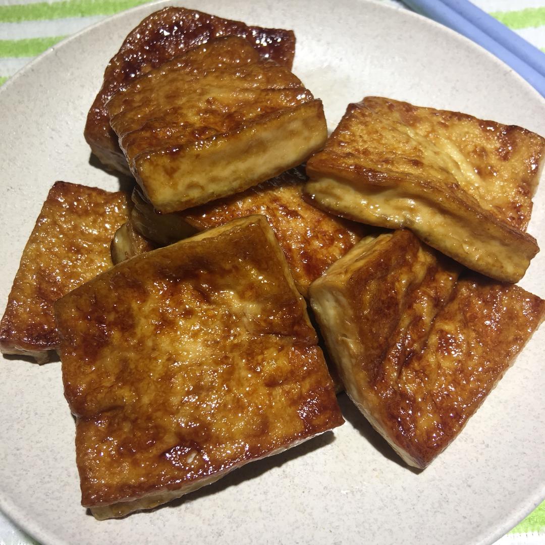 蚝油煎豆腐