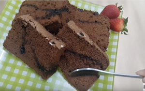 巧克力古早味蛋糕的做法 步骤10