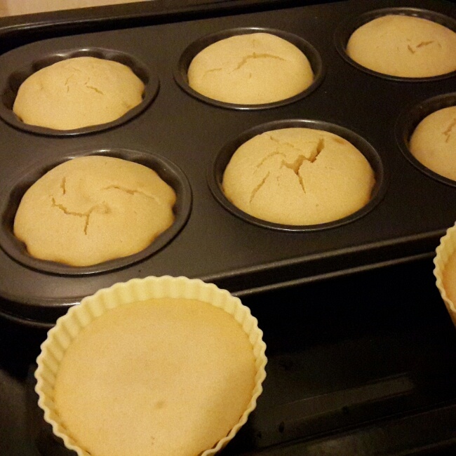 无蛋奶黄金香草玛芬