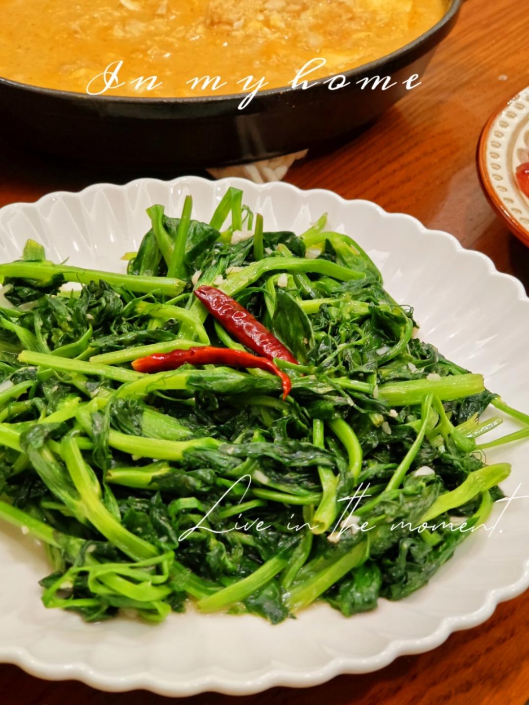 清炒豌豆尖的火候秘籍