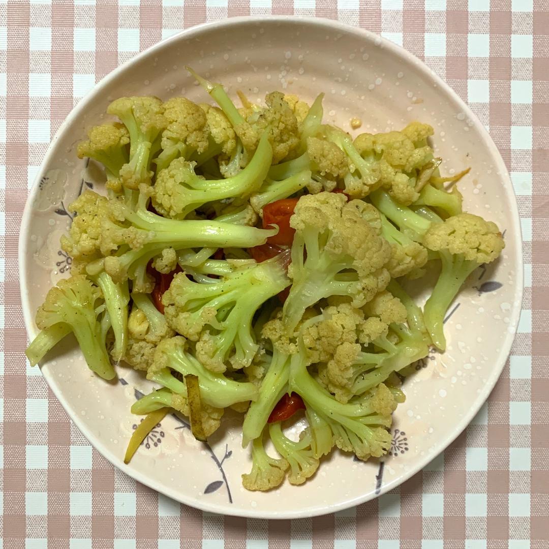 无肉干煸花菜