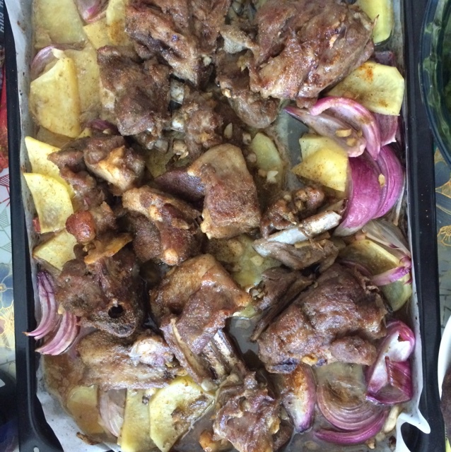 孜然烤羊排
