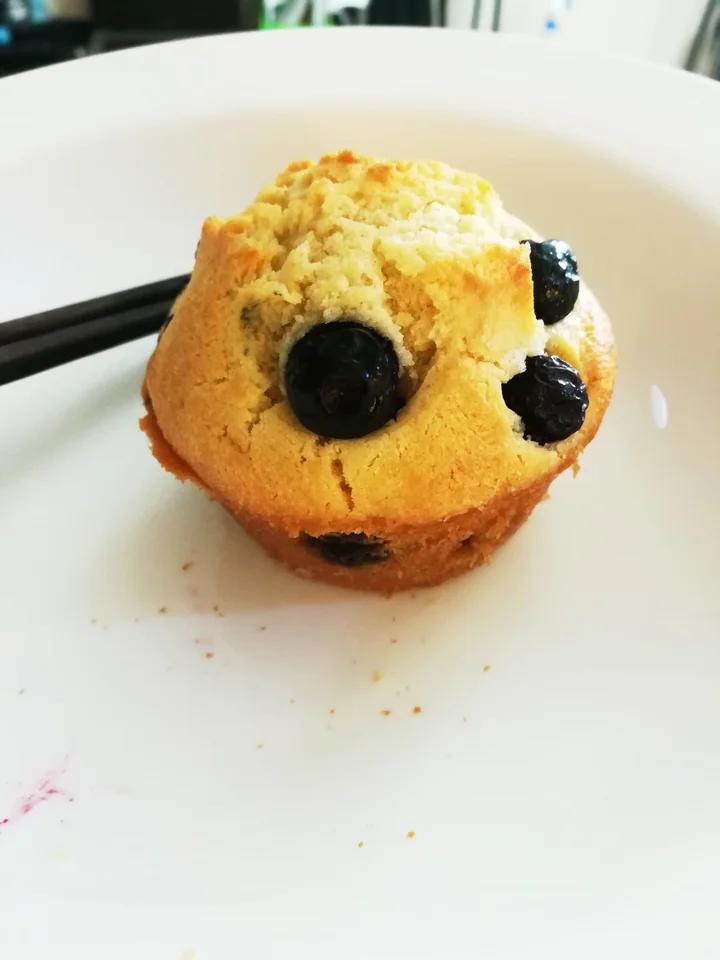 超好吃的蓝莓麦芬