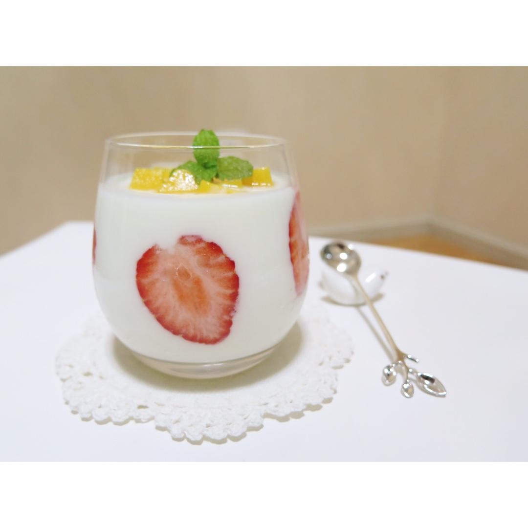 有些「杯壁」的酸奶们