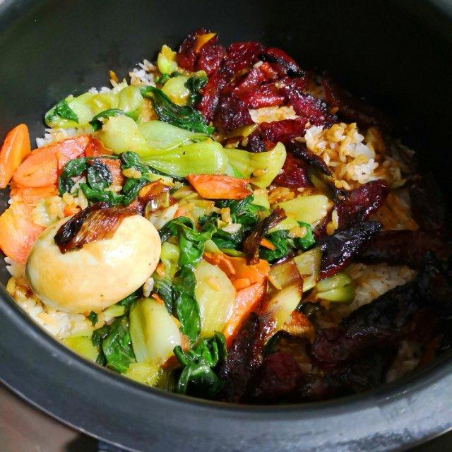 腊味煲仔饭（电饭煲版）