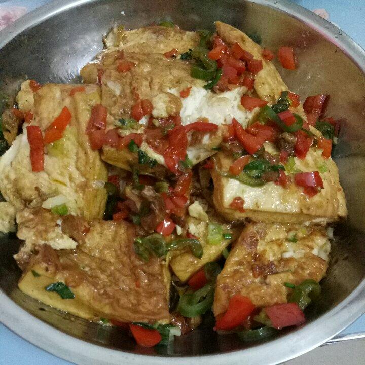 家常煎豆腐
