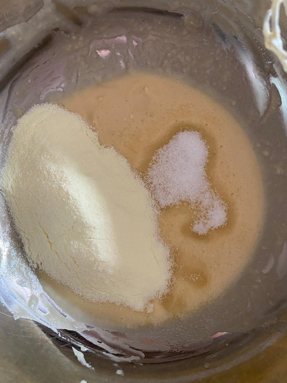 纯奶手撕吐司的做法 步骤1