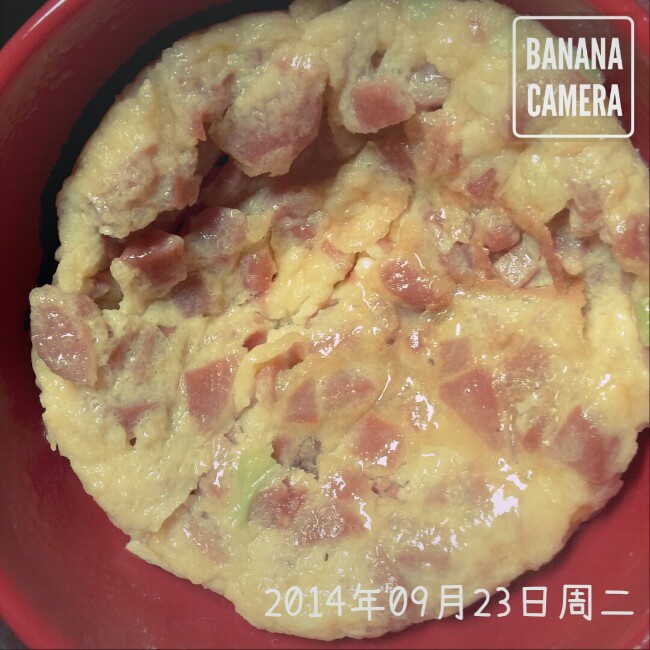 火腿鸡蛋饼