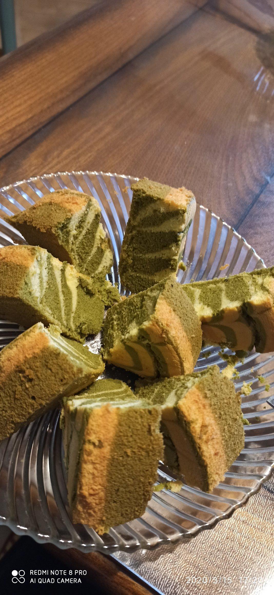 抹茶戚风蛋糕