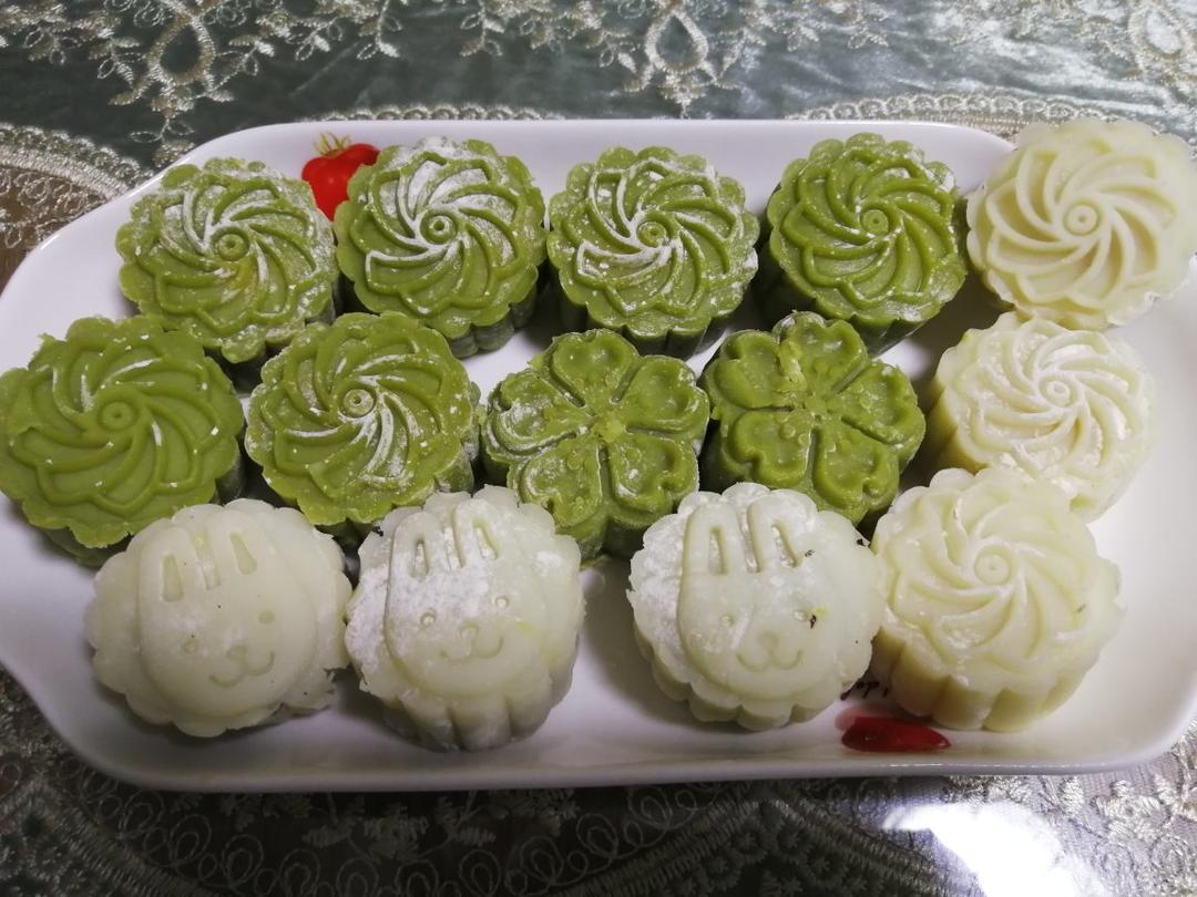 《Tinrry下午茶》冰皮月饼（奶黄馅）