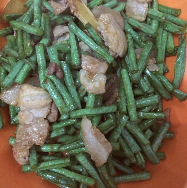 豇豆炒肉