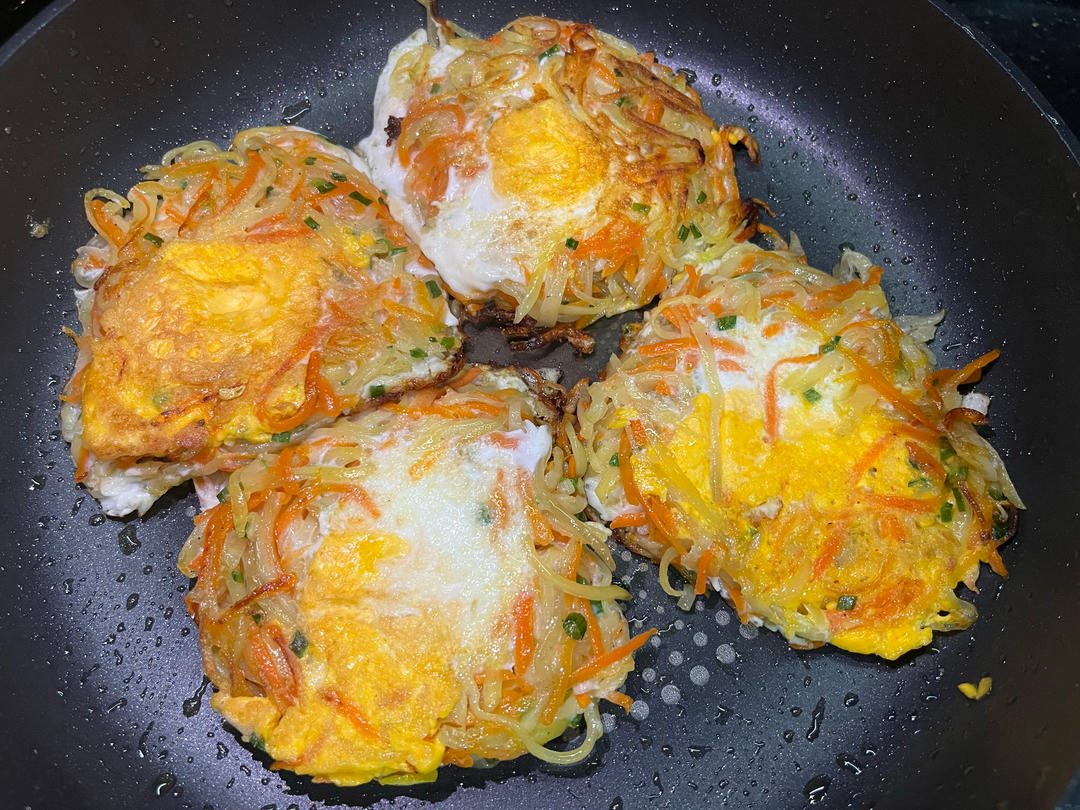快手早餐饼（土豆鸡蛋饼）