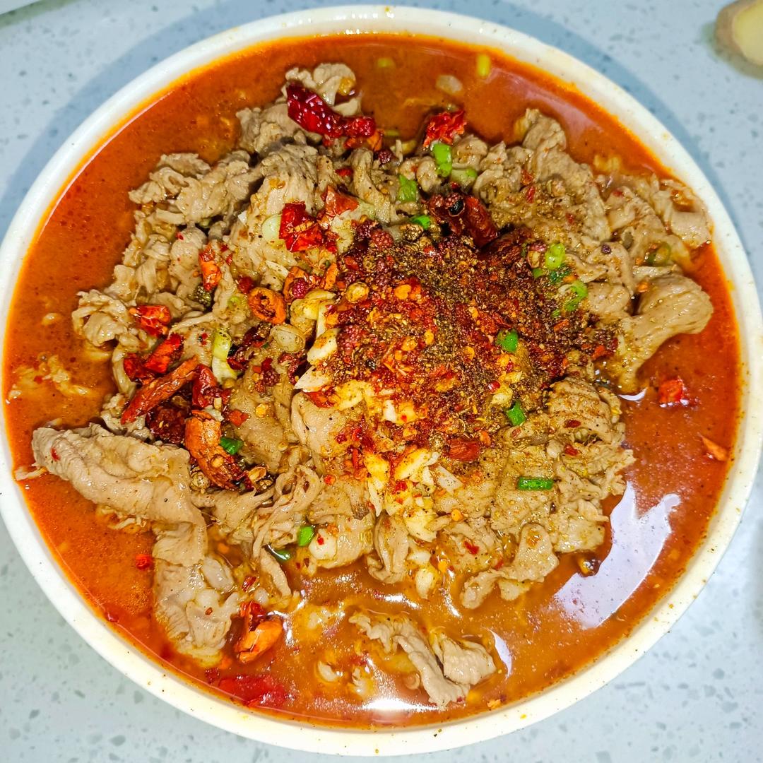 水煮肉片（肯定不翻车）