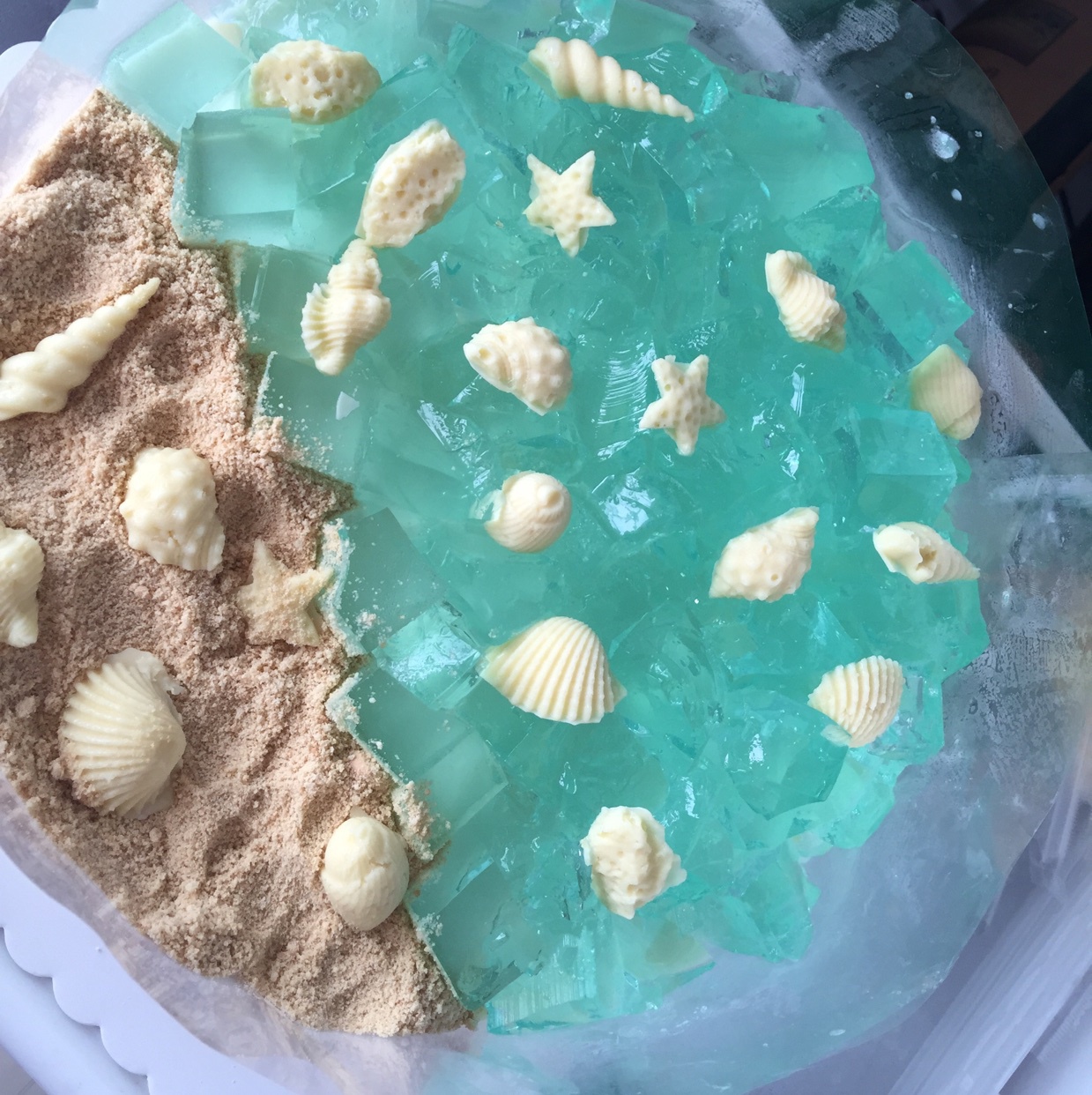 海洋酸奶慕斯蛋糕