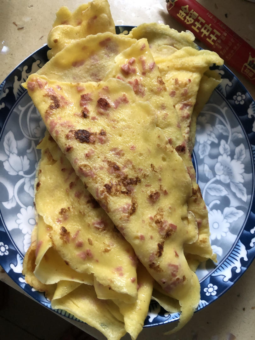 【牛奶鸡蛋早餐软饼】的做法