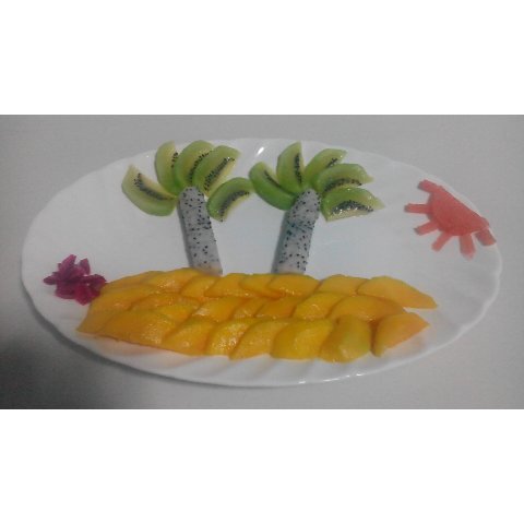 夏威夷水果拼盘