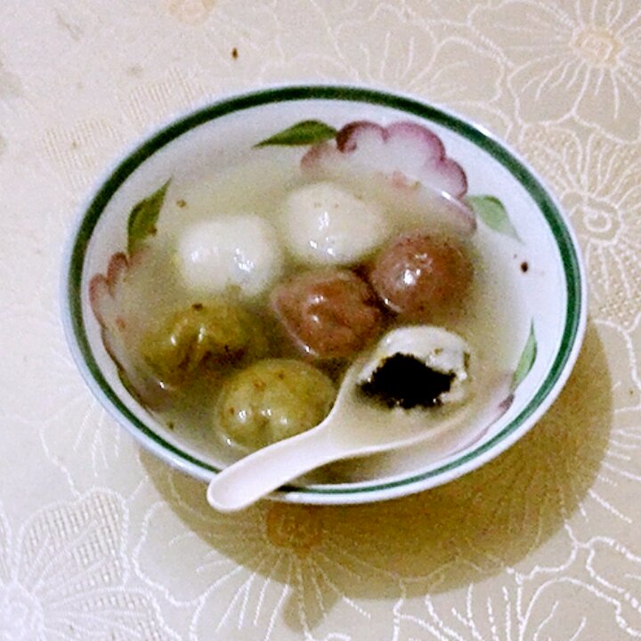花儿汤圆的做法！