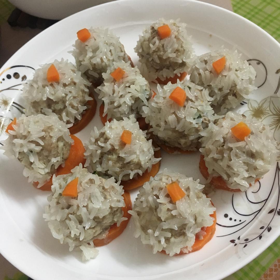 蒸糯米丸子