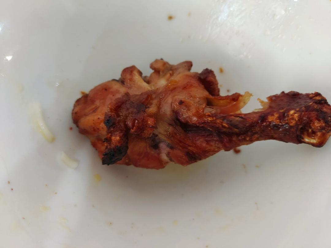 空气炸锅烤鸡腿，鲜嫩多汁