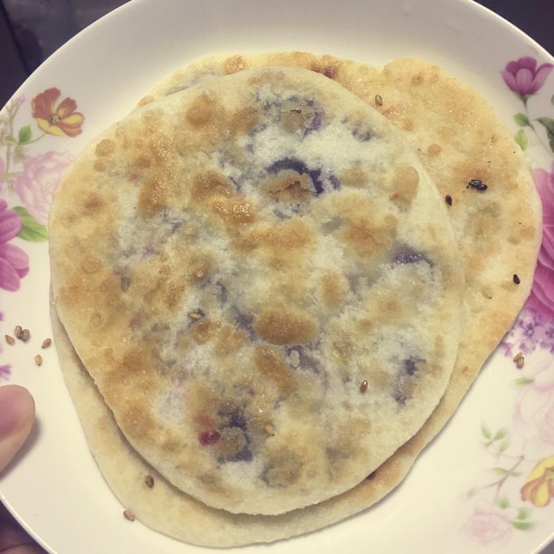 紫薯饼 无油