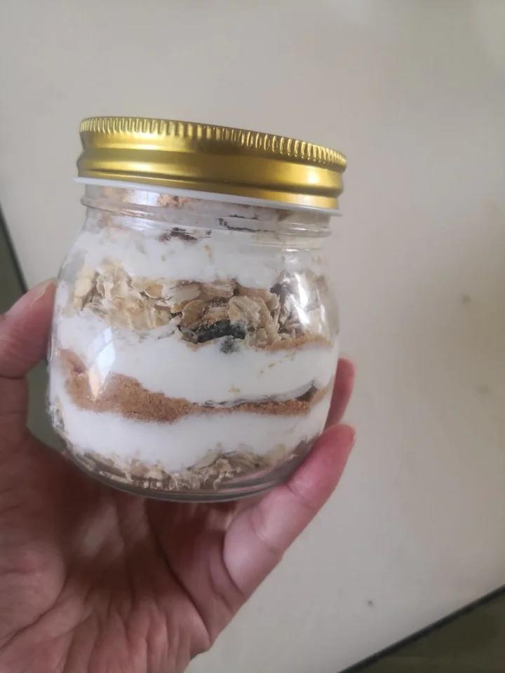 简单早餐，豆乳盒子，酸奶燕麦盒子，低脂低卡低糖