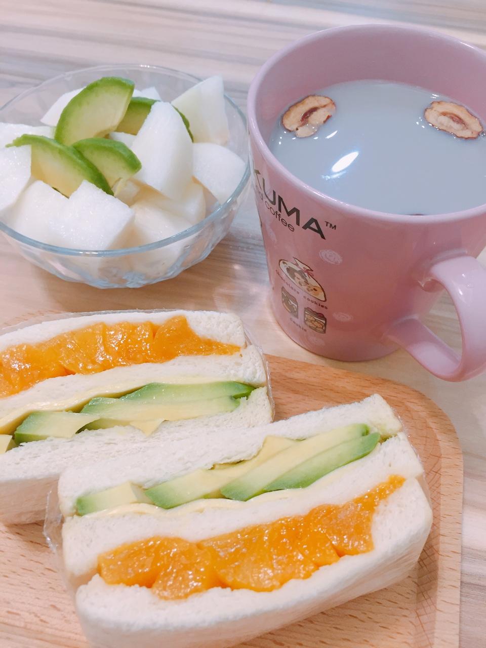 香蕉双享三明治
