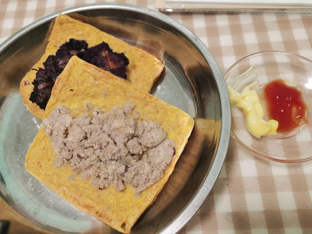 燕麦麸皮鸡蛋饼（无面粉）