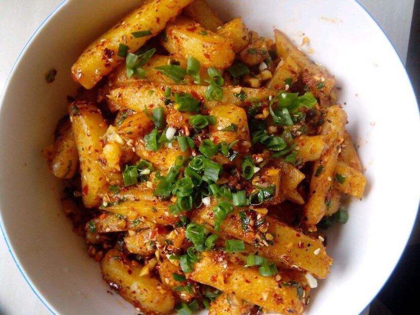 烤土豆条的做法