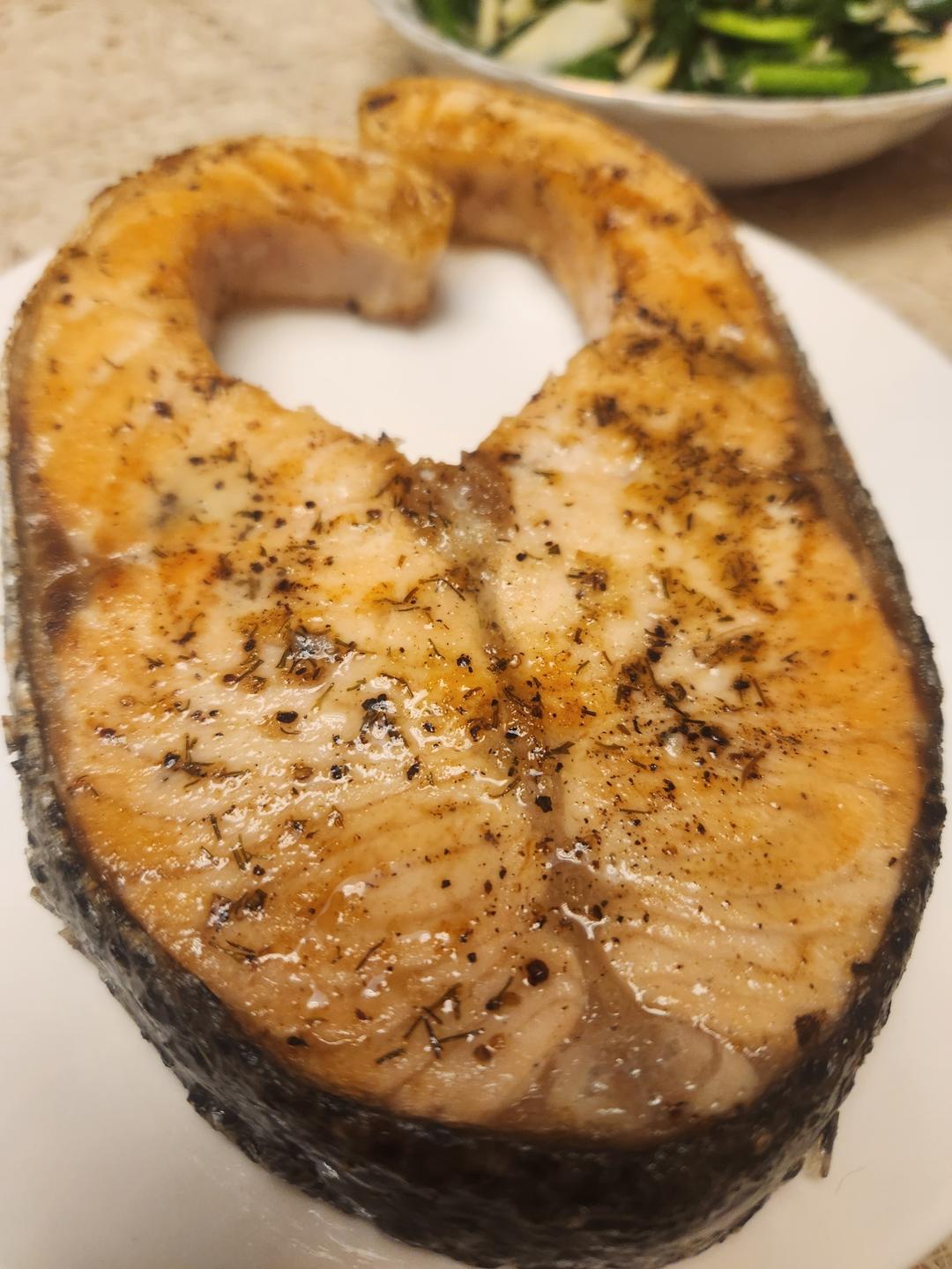 香煎三文鱼