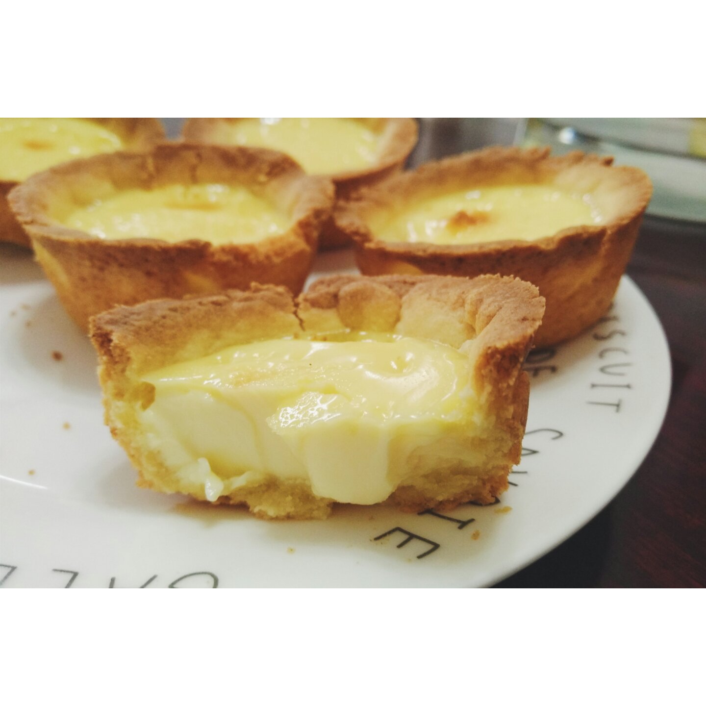 【视频食谱】不用开酥的曲奇蛋挞