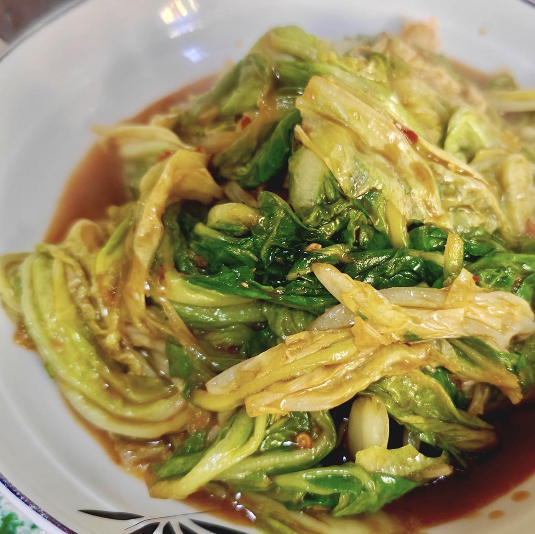 家庭版酸辣白菜【菜叶版】