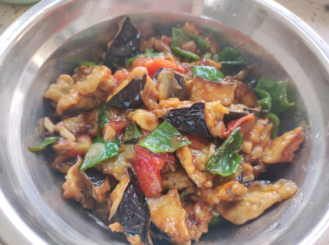 比饭馆好吃的烧茄子