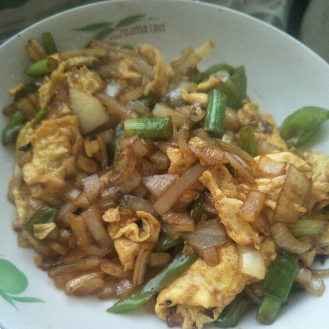 洋葱炒鸡蛋