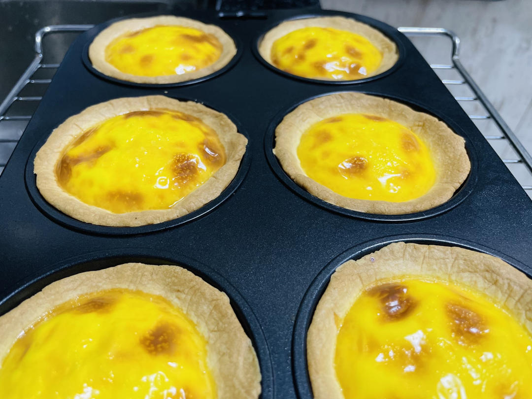 外酥里嫩，超过瘾的德式布丁塔，巨好吃