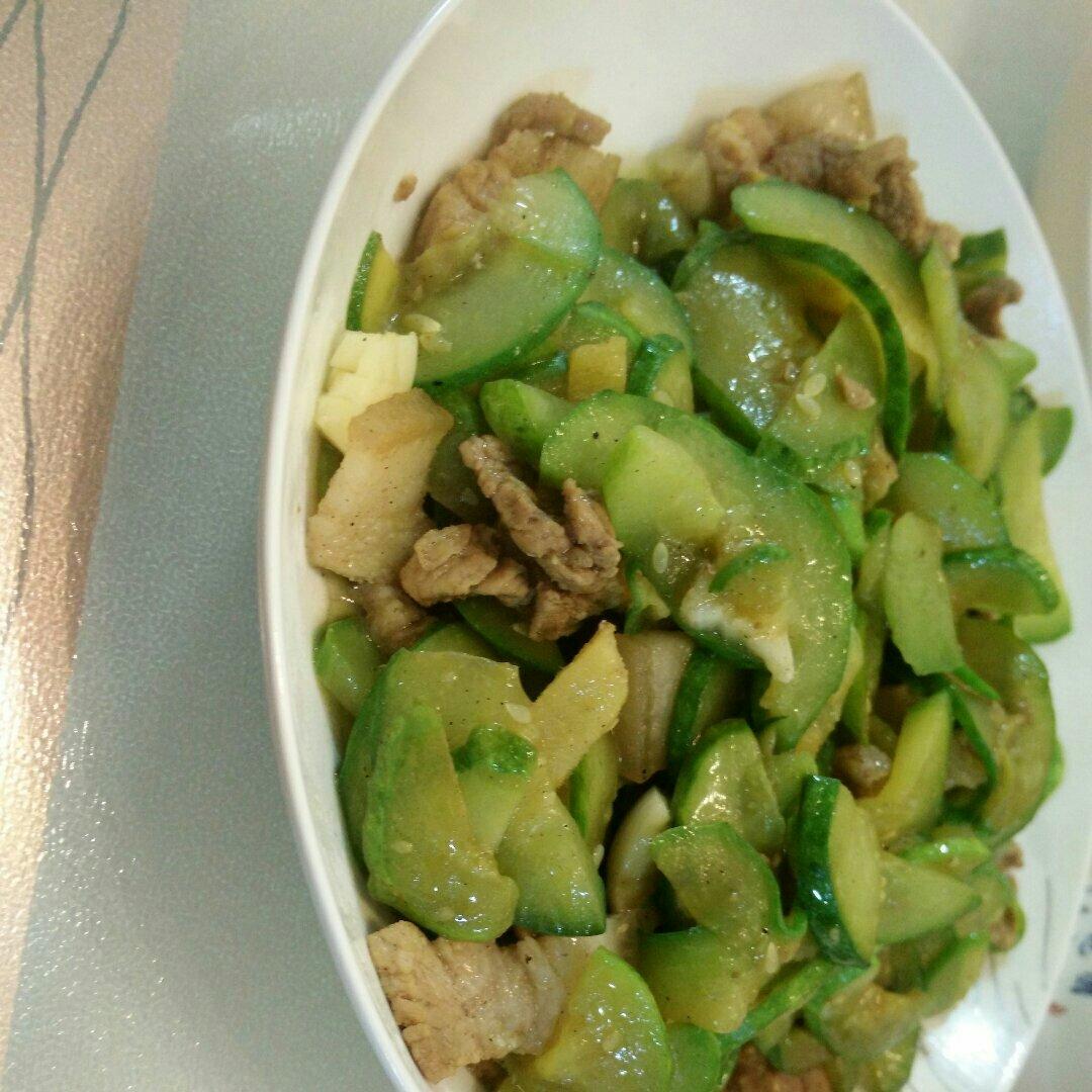 小炒黄瓜片